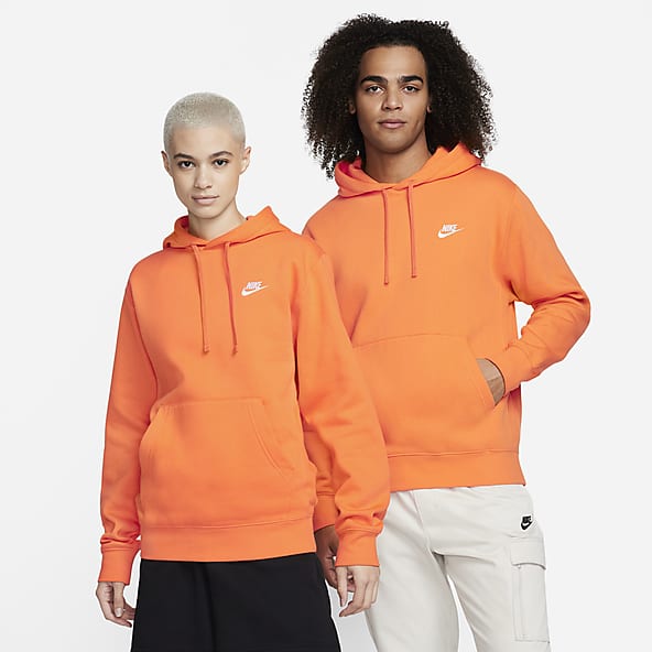 Mens Sale Orange Hoodies. Nike